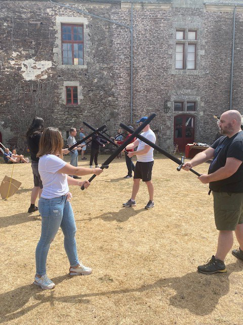 Sortie au centre imaginaire arthurien