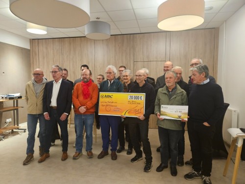Remise de chèque de l'ABC et du Trophée Golf Espoir 35